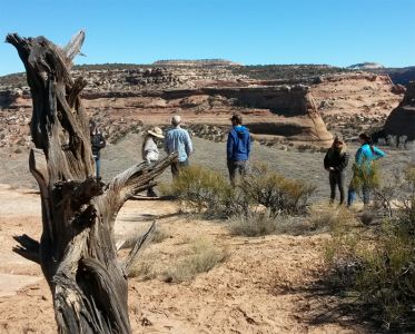 Looking over the Colorado River near the Utah border. Rattlesnake Canyon - Colorado